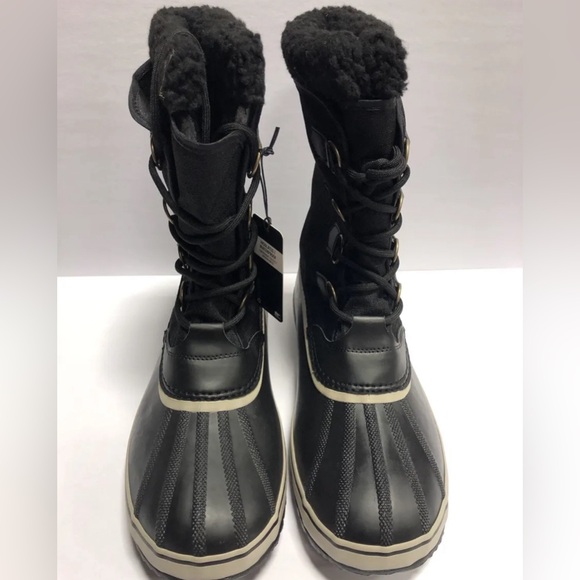 Sorel Men’s 1964 PAC Nylon, Black Waterproof Winter Boots, Size 13M - Picture 3 of 6